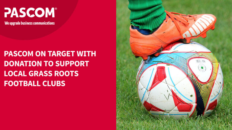 PASCOM Supporting Local Grass Roots Football