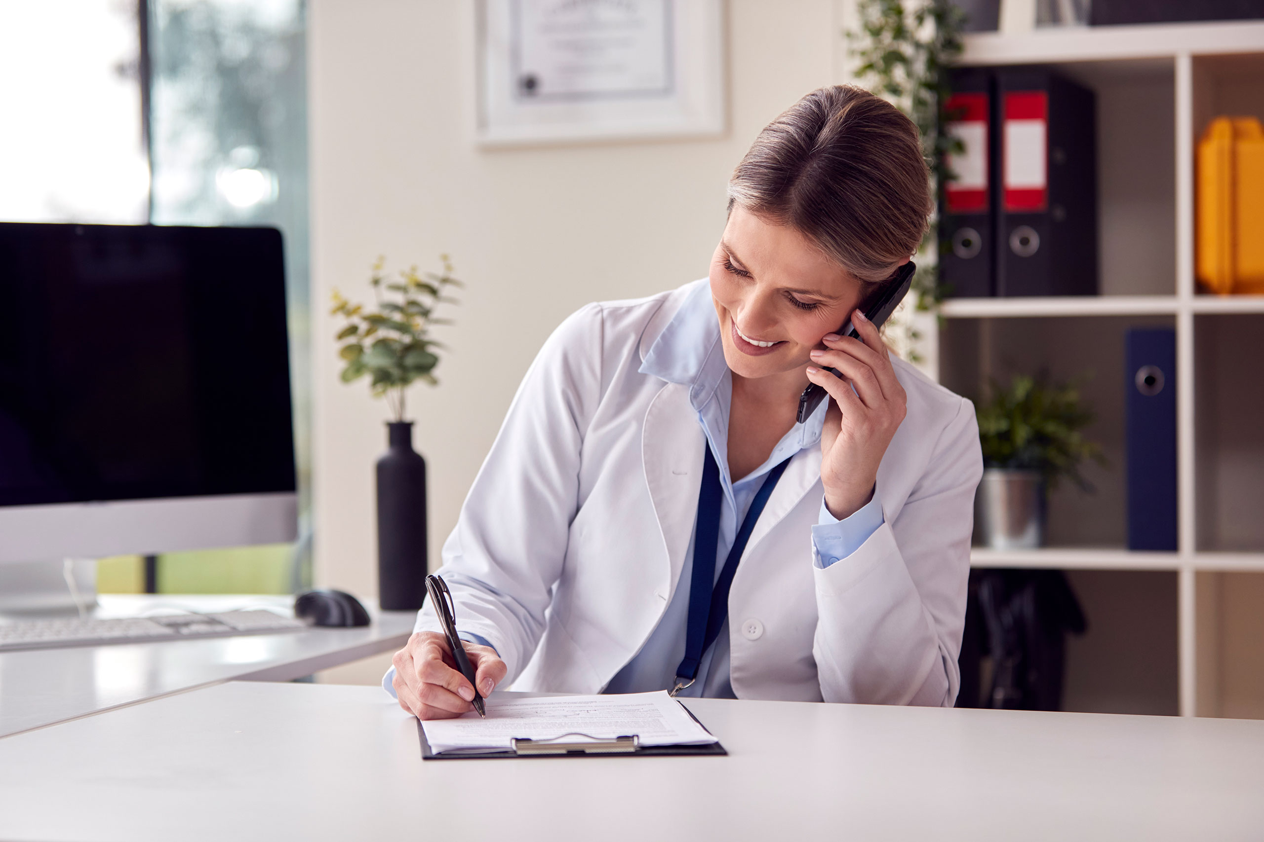 Erreichbarkeit und damit die <br/> Patientenzufriedenheit steigern