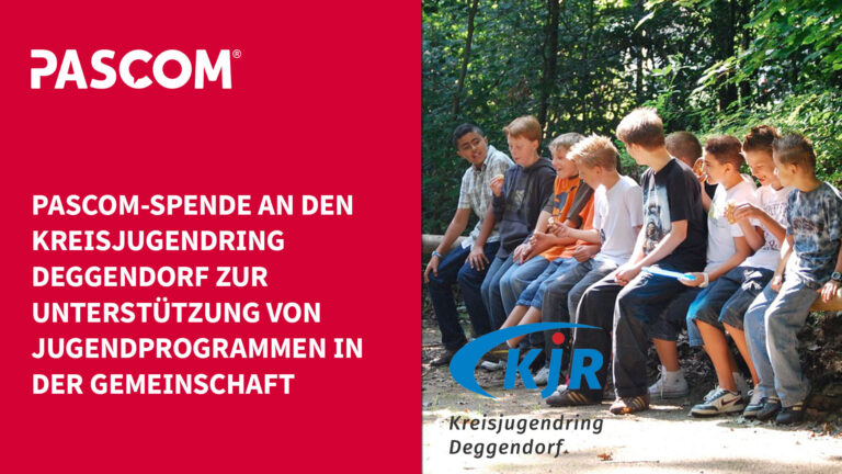 PASCOM unterstützt Gemeinschaftsinitiativen: Jährliche Spende zur Stärkung der Arbeit mit Jugendlichen in Deggendorf