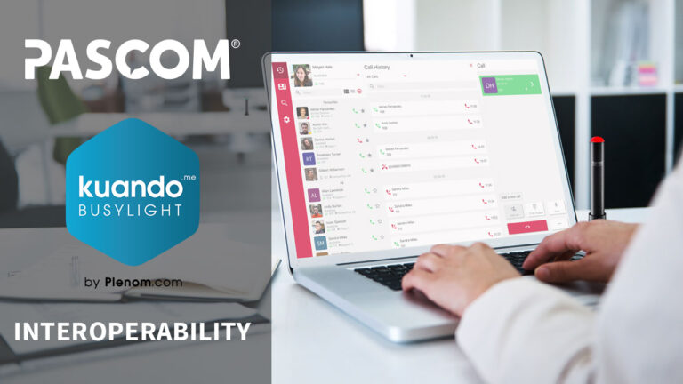 PASCOM Kuando Busylight Interoperability