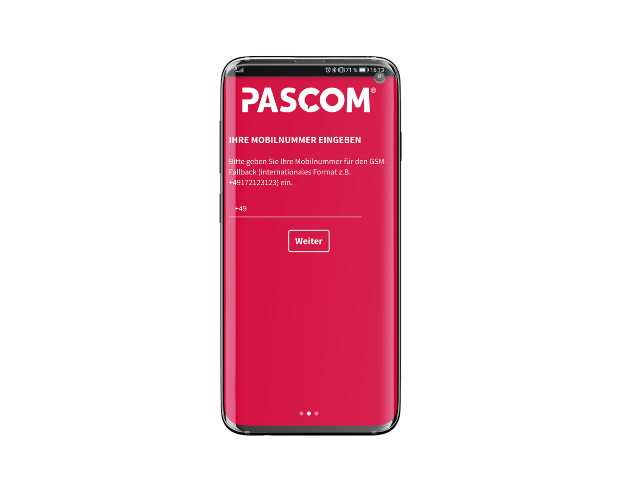 PASCOM Mobile App GSM Fallback