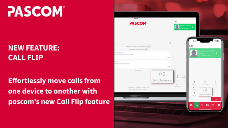 New PASCOM Call Flip Functionality