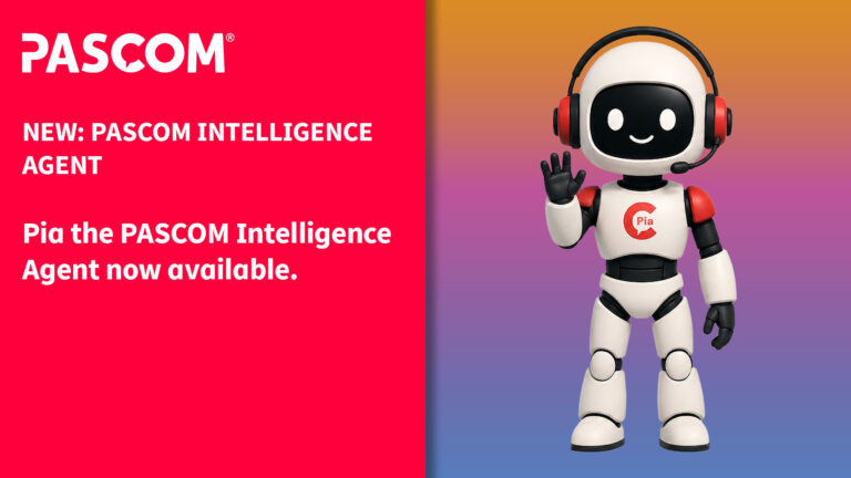PASCOM’s Intelligence Agent Pia Now Available