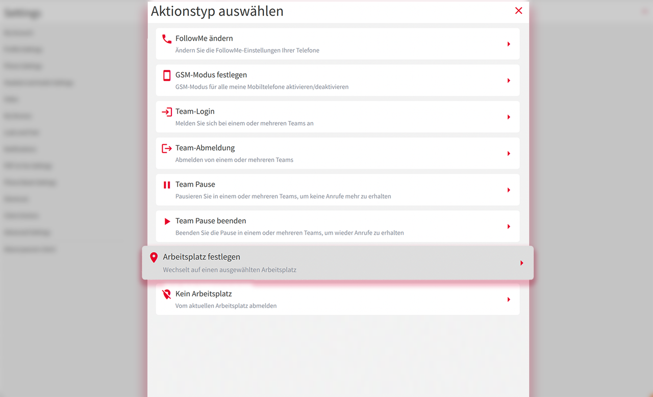 Image - PASCOM App Profil Aktionen Overview