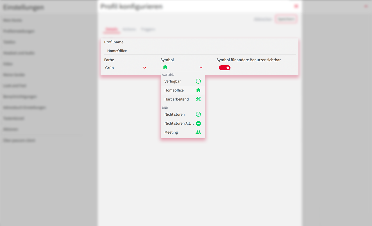 Image - PASCOM Client Homeoffice Profile anlegen