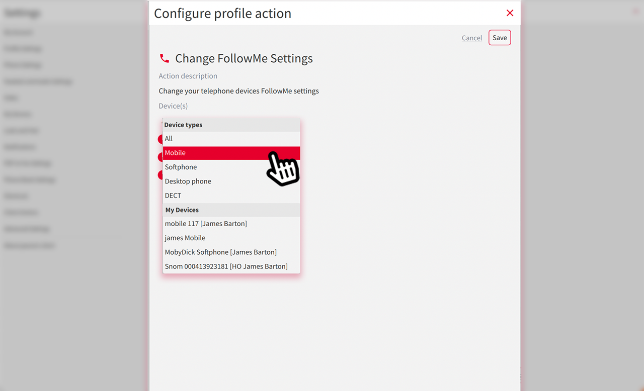 Image - PASCOM app profiles mobile Follow Me
