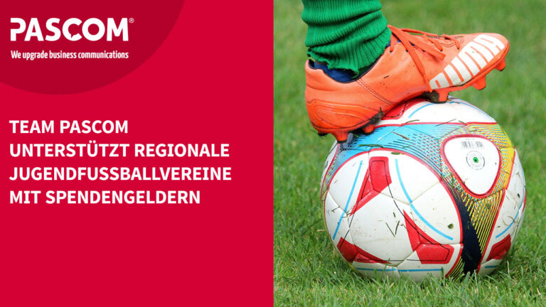 PASCOM unterstützt regionale Jugendfussballvereine