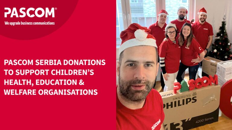 PASCOM Serbia Support Children’s Health, Education and Welfare Organisations with Annual Donation