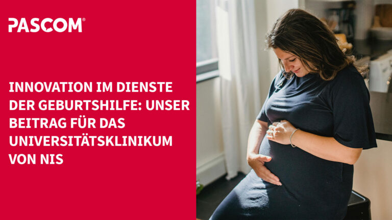 Spende von PASCOM Serbien 2024 an die Entbindungsstation des Universitätsklinikums Niš
