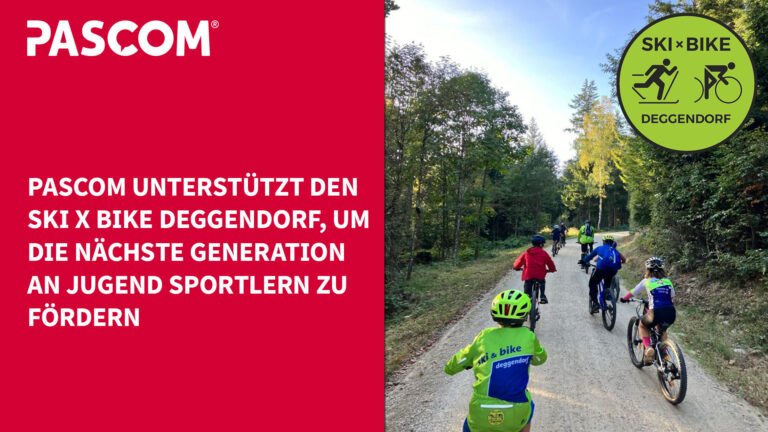 PASCOM unterstützt den SKI x BIKE Deggendorf, um die nächste Generation an jungen Sportlern zu fördern