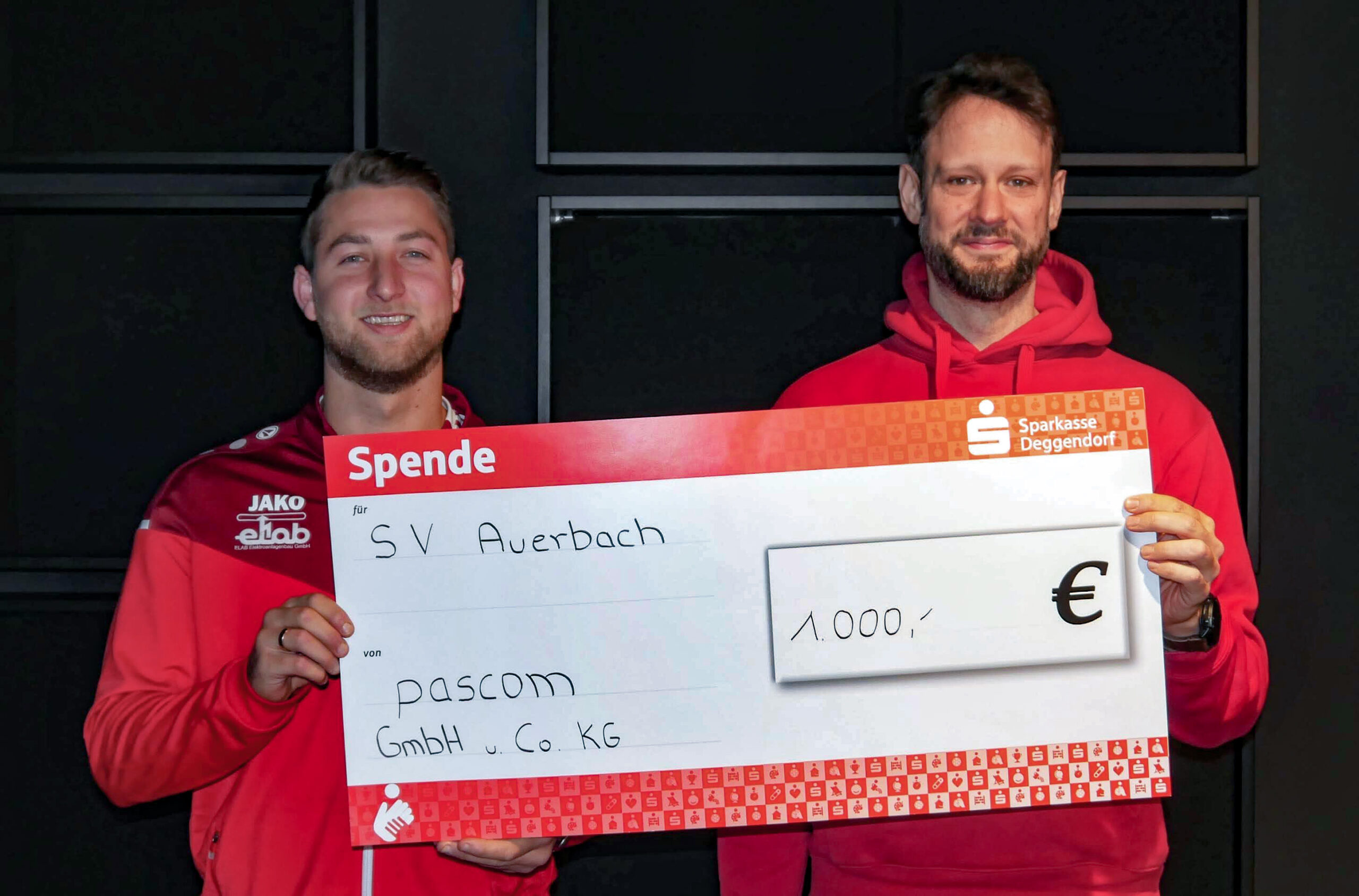 PASCOM donation to SV Auerbach football club