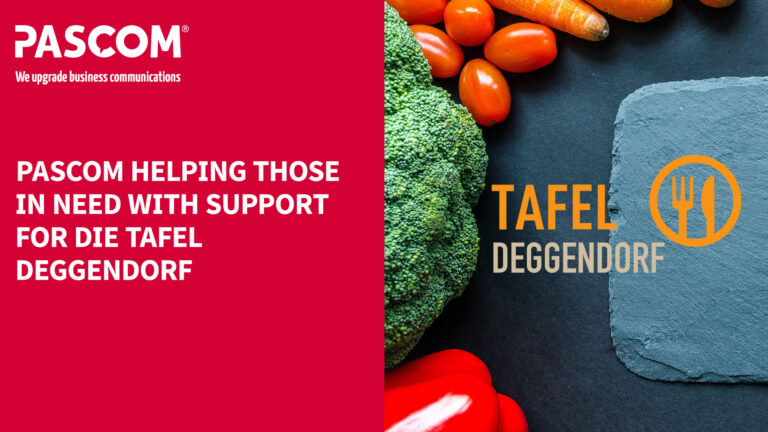 PASCOM helping those in need with Die Tafel Deggendorf Donation