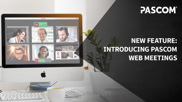 New Feature: PASCOM Web Meetings