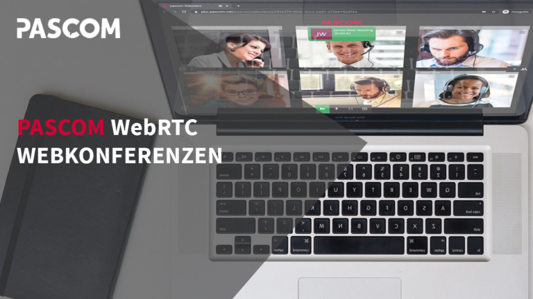 PASCOM WebRTC Web Konferenzen