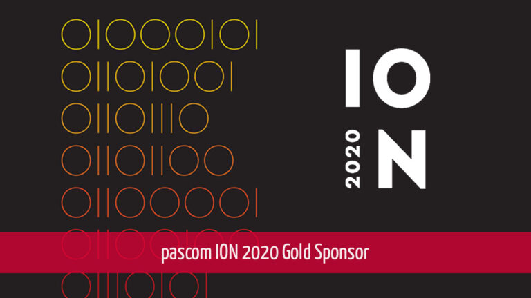 PASCOM ION 2020 Gold Sponsor
